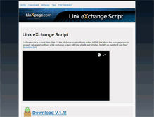 Tablet Screenshot of linxpage.com